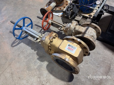 Quantity of (2) Flanged Metal Gate Valve Varios, equipos de riego