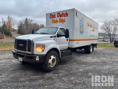 2016 Ford F-650 4x2 Van Box Truck Autocarro furgonato
