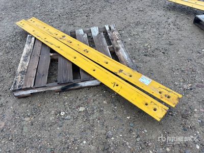 Quantity of (2) 8 ft Motor Grader Blade
