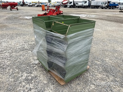Quantity of (1) Pallets of Steel Boxes