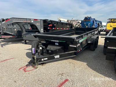 2027 Industrias America 7016R 16 ft T/A Remorque à Benne Utilitaire