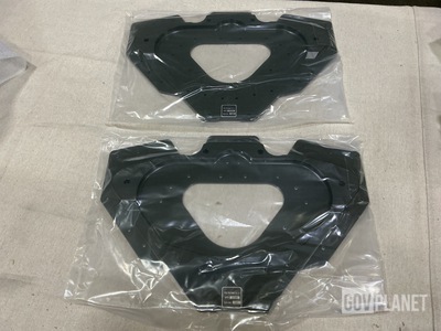 (2) Raytheon Technical Services 791HN111-1 Mounting Plates