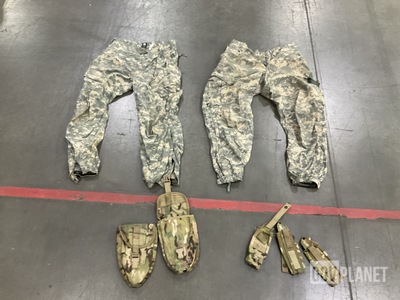 (21) Cold Weather Trousers, (80) Individual Pouches & Assorted Items