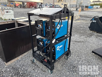 Miller XMT 350 FieldPro Multi-Process 4-Pack Multi-Operator Welder