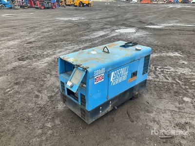 Stephill SSD1000S 10 kVA Skid-Mounted Groupe électrogène (Inoperable)