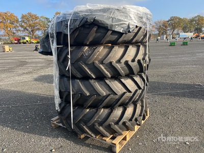 Quantity of (4) 480/80R42 Tires (Unused)