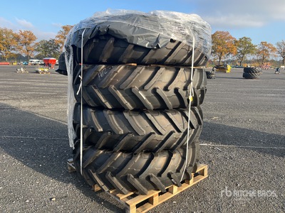Quantity of (4) 480/80R42 Tires (Unused)