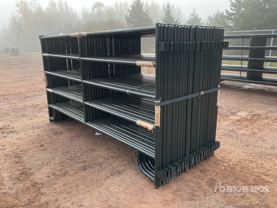 Quantity of (24) 9 ft 6 in Ranch Panneau pour bétail (Unused)