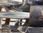 Hydraulics with Cilindro girato trasporto