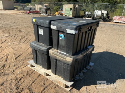(4) Contico Storage Cases