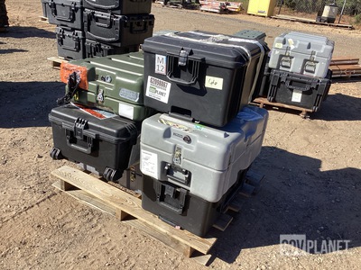 (6) Assorted Storage Cases
