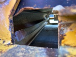 Chassis with Discharge Conveyor Head and Tail Pulley