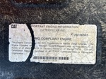 Engine with Emission Certification Label