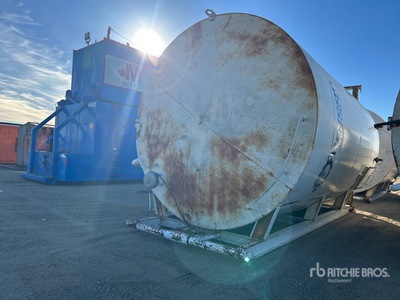 2011 Westfab 400 bbl Skid Mounted Steel Tank