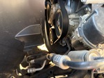 Engine with A/C Compressor