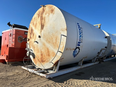 2011 Westfab 400 bbl Skid Mounted Steel Tank