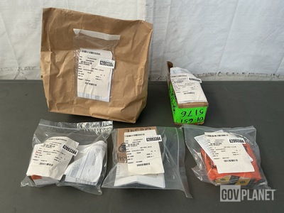 (1) Pressure Switch, (1) Temperature Controller, (2) Switches & Assorted Items
