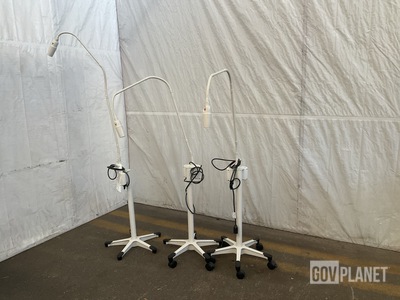 (3) Midmark Ritter Medical Lights