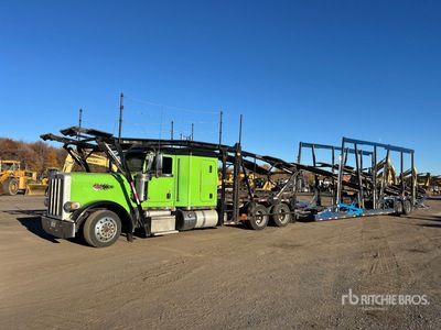 2016 Peterbilt 389 6x4 Sleeper Ciężarówka do przewozu samochodów