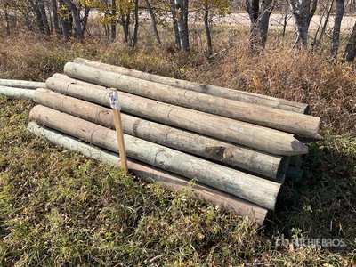 Quantity of (23) 8 ft Fence Posts