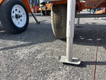 Trailer Chassis with Left Tire