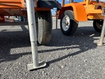 Trailer Chassis with Right Tire