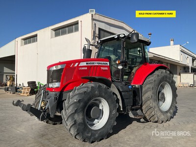2015 Massey Ferguson 7626 Dyna 6 4WD Tractor