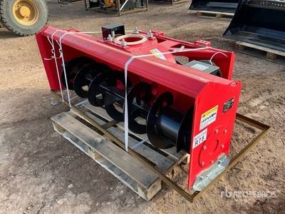 2026 Raytree RHSB72 72 in Hydraulic Skid Steer Snowblower (Unused)