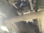 Engine with A/C Compressor