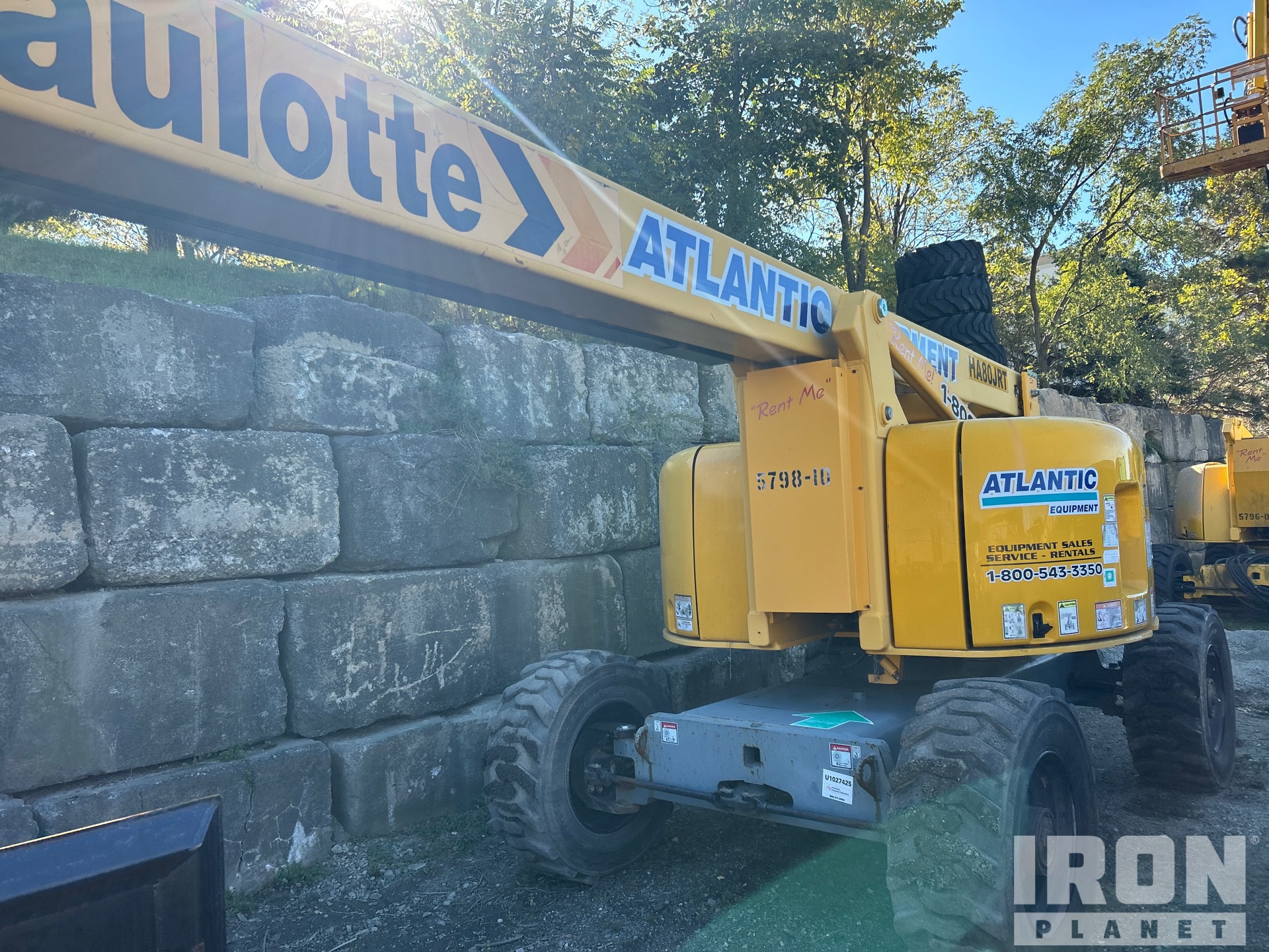 2015 Haulotte HA80JRT 4WD Diesel Telescopic Boom Lift