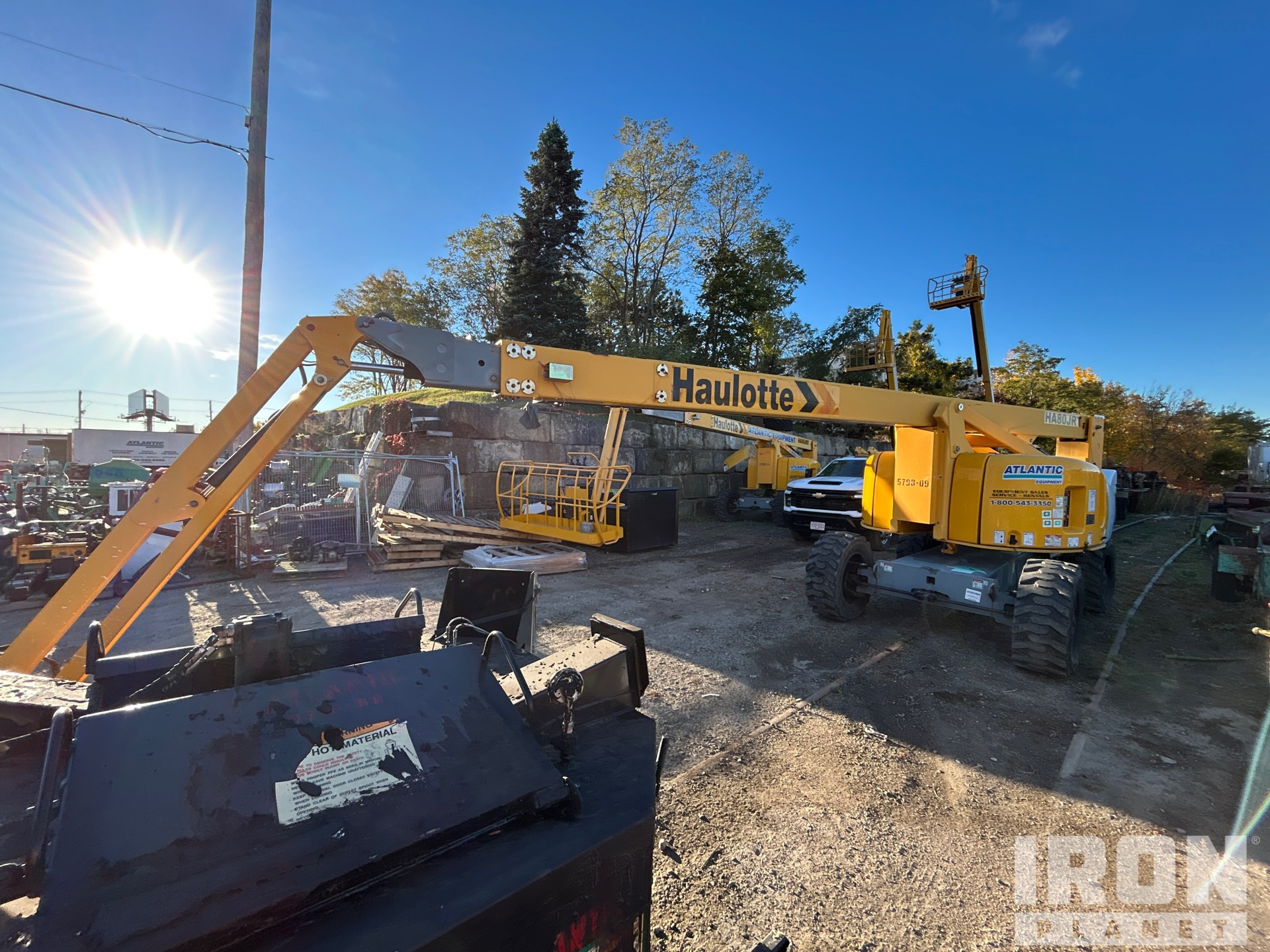 2015 Haulotte HA80JRT 4WD Diesel Telescopic Boom Lift
