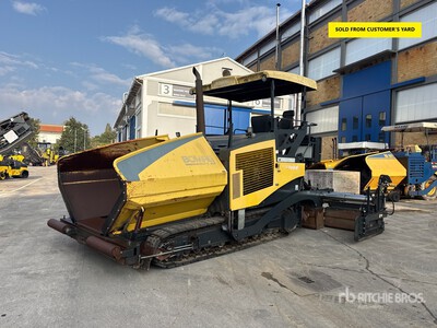 2012 Bomag BF800C Track Extendedora de Asfalto