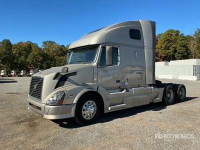 2013 Volvo VNL670 6x4 Sleeper Truck Tractor