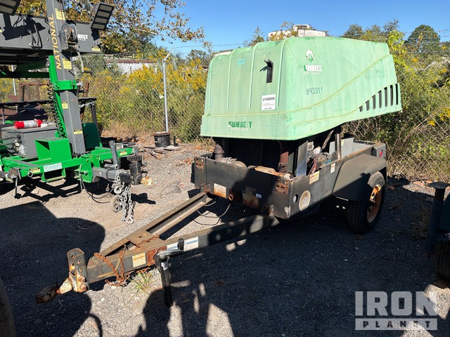 2016 Doosan C185WDZ 185 cfm Mobile Air Compressor