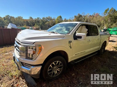 2021 Ford F-150 Lariat 4x4 Crew Cab Pickup (Inoperable)