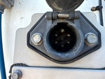 Trailer Chassis with Power Receptacle Functional