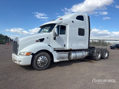 2010 Peterbilt 387 6x4 T/A Sleeper Truck Tractor