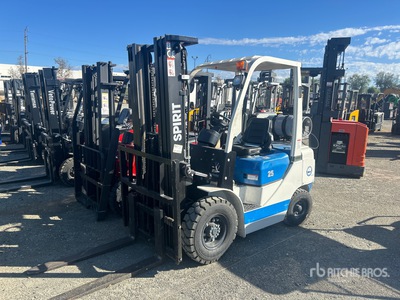 2021 Tider FG25 3615 lb Pneumatic Tire Forklift