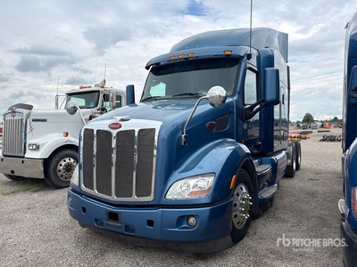 2018 Peterbilt 579 6x4 Cabeza Tractora Cabina Dormitorio