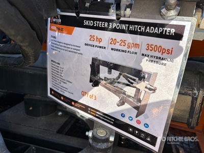 2026 ARTEER PHA-2C-3 Skid Steer 3-Point Adapter (Unused)