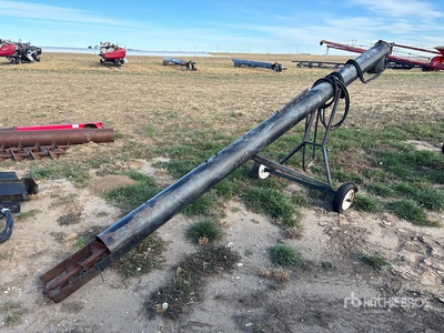 8 in x 15 ft Hydraulic Vis sans fin à grain