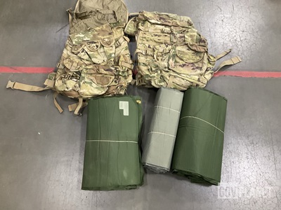 (48) Self-Inflating Sleeping Mats & (22) Field Packs