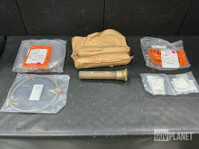 (3) Fluid Valve Stems, (3) Hose Assemblies & Assorted Items