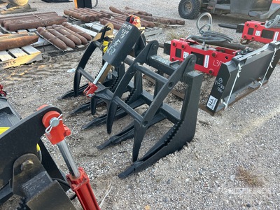 All Star 48 in Skid Steer Root Rake