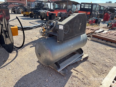 Skid-Mounted Electric Air Compressor (Inoperable)
