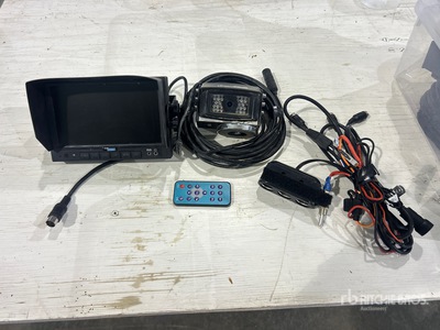 Cab Cam Vs1c110 7 in LCD Color Monitor & Remote Video Cameras