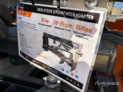 2026 ARTEER PHA-2C-3 Skid Steer 3-Point Adapter