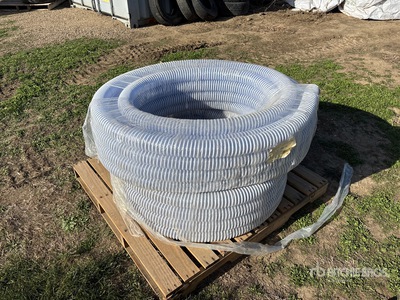Quantity of (2) 2.5 in Air Drill Hose (Unused)