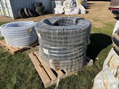 Quantity of (3) 2.5 in Air Drill Hose (Unused)