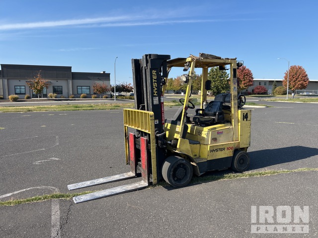 Hyster S100XM-BCS 9550 lb Cushion Tire Forklift